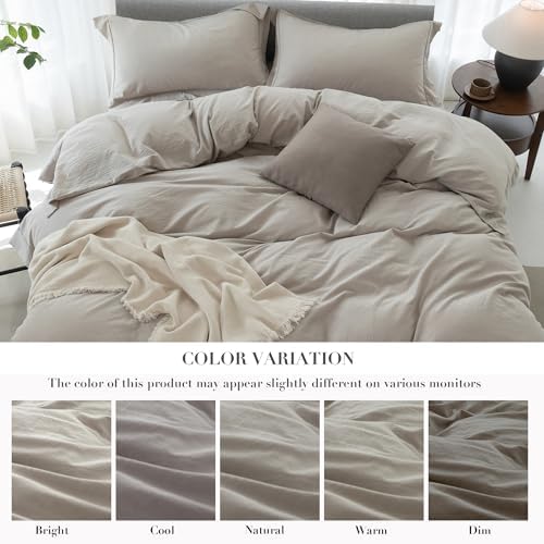ELIMMO Cooling King Duvet Cover Set 3 pcs
