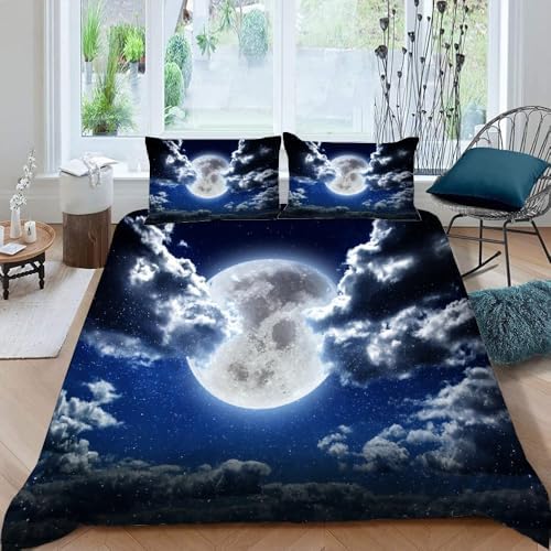 3D Print Duvet Cover Set California King With Zipper