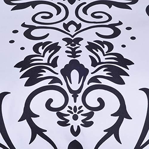Feelyou Queen Duvet Cover Set Black White Zipper 3 Pc