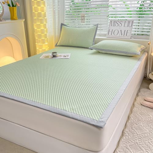 Cooling Mattress Topper Set with Pillowcase for Hot Sleepers