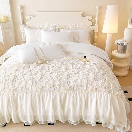 Mengersi Chic Ruffled Duvet Cover Set 1