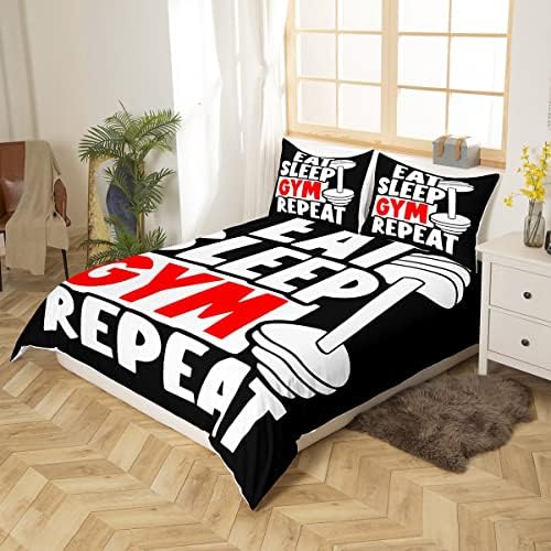 Feelyou Gym Bedding Set Queen Size 1