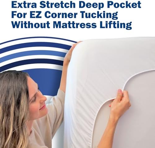 CleanRest Waterproof Mattress Protector for Full Size 12-21