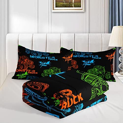 QOOMO Truck Comforter Set Twin Size