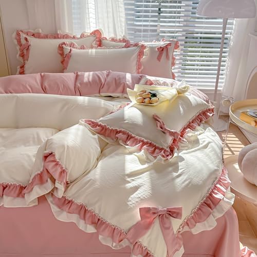 Princess Style Duvet Cover Set with Bow