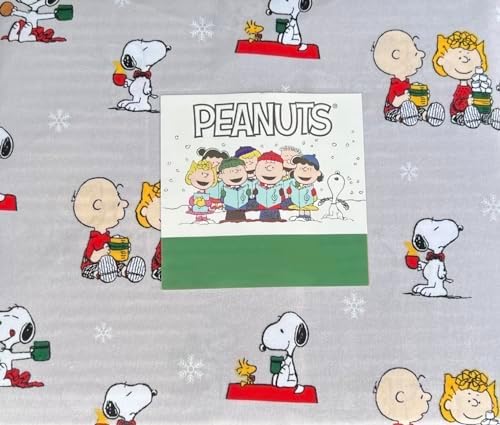 Berkshire Blanket Home Co Peanuts Christmas Sheet Set