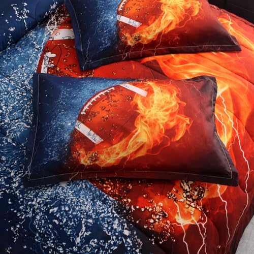 NTBED Football Comforter Set Twin for Boys Teens 1