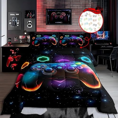 Erosebridal Gamer Comforter Set for Boys