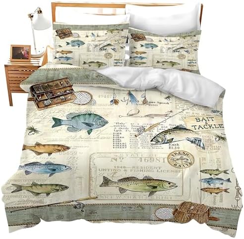 Jerkboo Duvet Cover Set - 3D Print Modern Comforter Cover with Pillowcases
