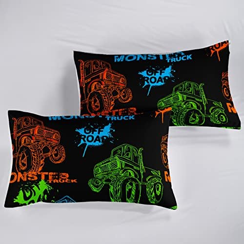 QOOMO Truck Comforter Set Twin Size
