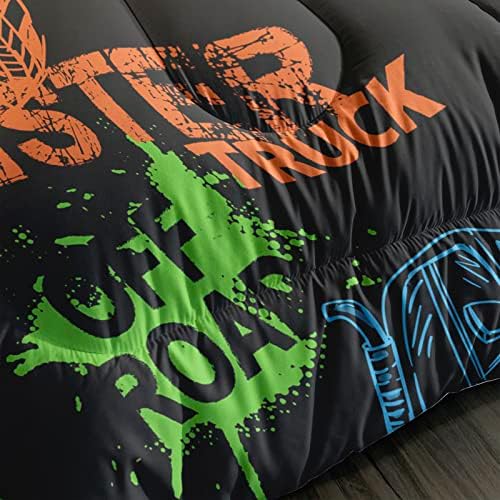 QOOMO Truck Comforter Set Twin Size