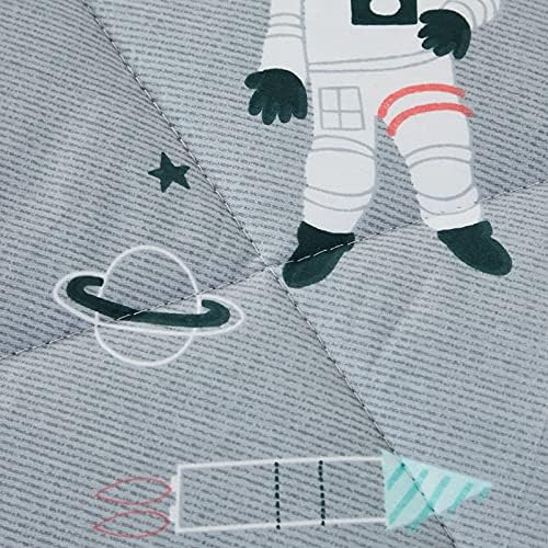 Brandream Kids Space Bedding Set 3-Piece Cotton Comforter Set