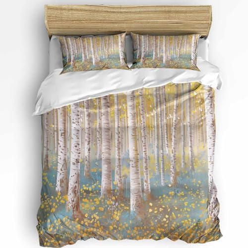 Boanket 3-Piece Twin Bedding Set with Zipper Corner Ties