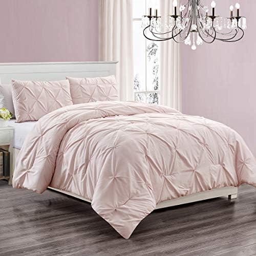 3 Piece Microfiber Comforter Set for Girls Queen Size