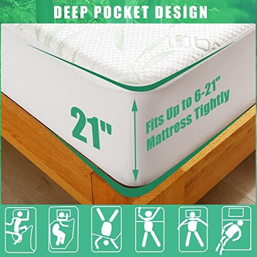 JamRest Waterproof Mattress Protector Twin XL Size