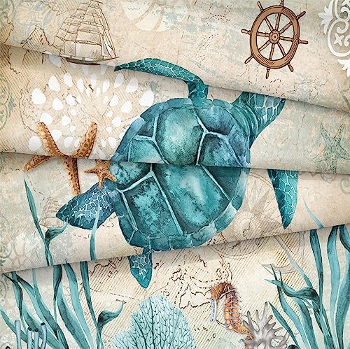 Merryword Turtle Comforter Set California King 4PCS 1
