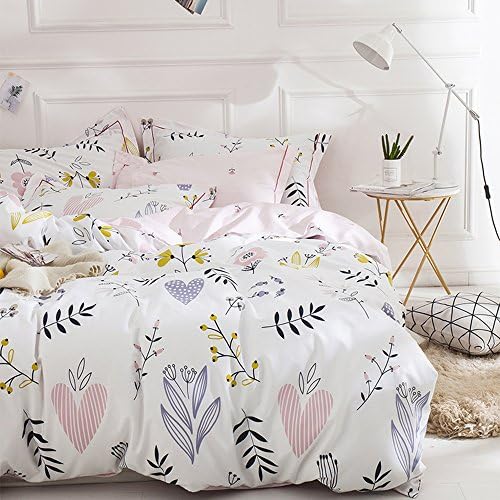 OTOB Floral Twin Duvet Cover Set 100 Cotton