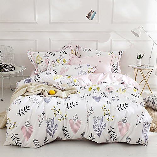 OTOB Floral Twin Duvet Cover Set 100 Cotton