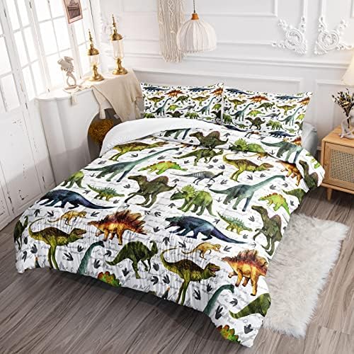 Jurassic Dinosaur Comforter Set Twin Size