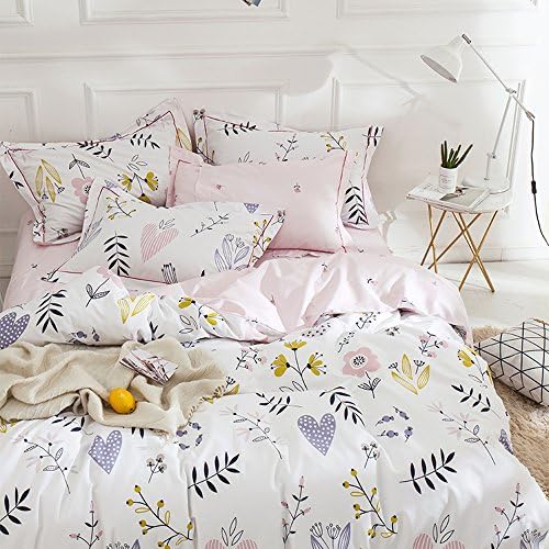 OTOB Floral Twin Duvet Cover Set 100 Cotton