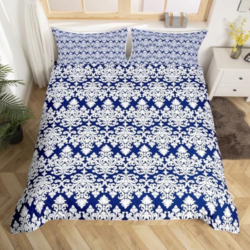 Erosebridal Gothic Floral Duvet Cover Set 1