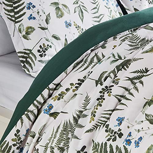 SLEEP ZONE Duvet Cover Set with Zipper and Pillowcase Tropical Pattern